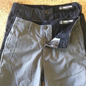 2 pairs of Volcom Surf & Turf Shorts